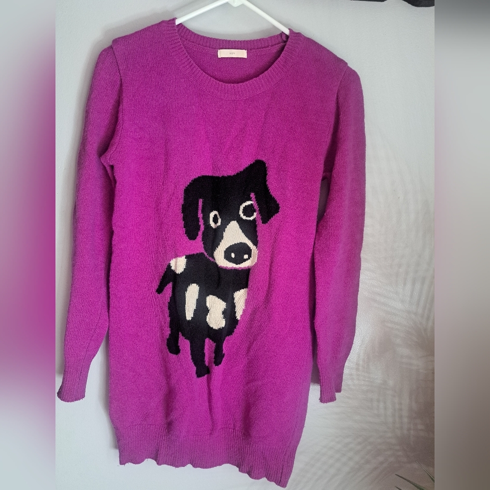 Amy's Doggie Purple Sweater 💜
